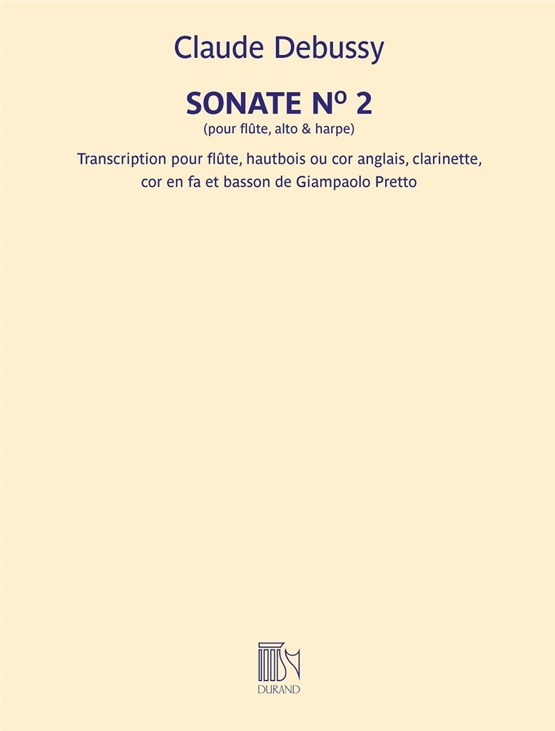 Sonate n. 2 pour flûte, alto & harpe